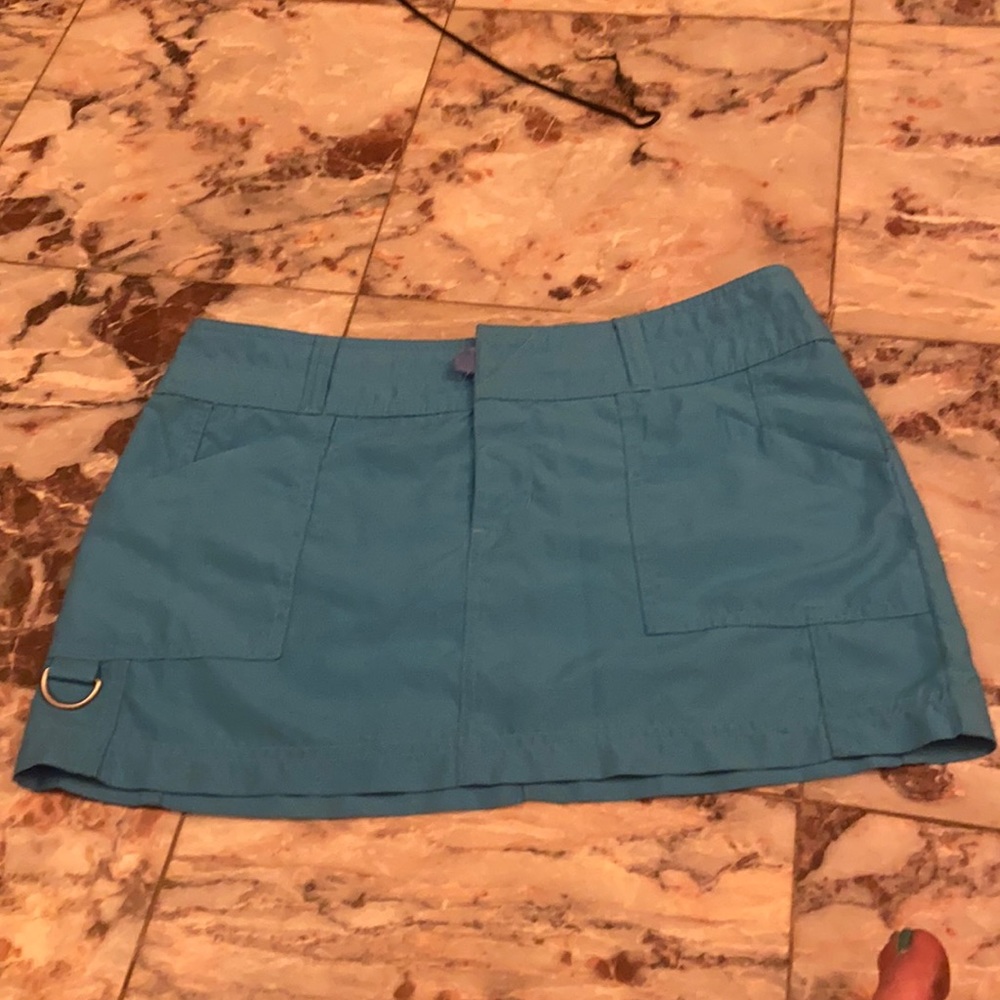 Roxy size 3 blue mini skirt